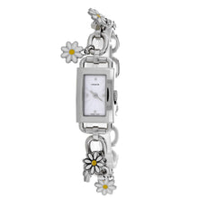 将图片加载到图库查看器,Coach Women's Silver Stainless Steel White Dial