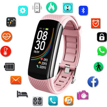 Load image into Gallery viewer, Luxury Popular Fashion Unisex Sport Smart Watch For Women and Man Men Wristwatch For Andriod and IOS Operate Sistems With Smart Fitness Tracker and Waterproof Smartwatch Protection