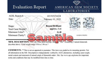Load image into Gallery viewer, AGS Certified 14K White Gold 1.0 Cttw 4-Prong Set Brilliant Round-Cut Solitaire Diamond Push Back Stud Earrings (G-H Color, SI2-I1 Clarity)