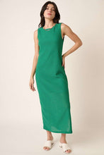 Load image into Gallery viewer, New Side Slit Round Neck Sleeveless Dress For Women – Elegant, Timeless, Chic, and Versatile Summer Dress For Any Occasion