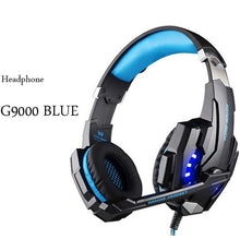 Load image into Gallery viewer, NEW STEVVEX Modern G2000 G9000 Gaming Headsets Big Headphones with Light Mic Stereo Earphones Deep Bass for PC Computer, Laptop and Gaming