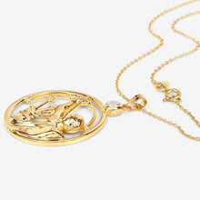 Load image into Gallery viewer, 0.33 Carat Genuine White Zircon .925 Sterling Silver Pendant