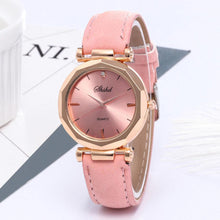 将图片加载到图库查看器,Women Watch Rhinestone Fashion Exquisite Women Leather Casual Watch Luxury Analog Quartz Crystal Wristwatch Bracelet Watch For Women and Girls