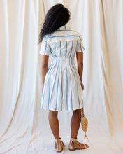 将图片加载到图库查看器,Seaside Stripe Dress