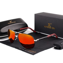 Load image into Gallery viewer, Summer Luxury Aluminum Magnesium Men's Retro Aviation Popular Sunglasses Polarized Men Mirror Glasses oculos Eyewear Accessories For Men