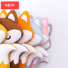 将图片加载到图库查看器,New Sets Baby Silicone Teether Rodent Silicone Animal Fox Teeth Chew Children Goods