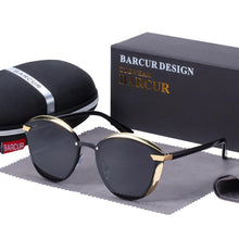 Load image into Gallery viewer, Luxury New Fashion Polarized Women Round Rimeless Popular Retro Classic Sunglasses Ladies lunette de soleil femme