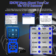 将图片加载到图库查看器,OBD2 Engine Diagnostic Tool – Universal Code Reader (Blue)