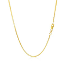 Load image into Gallery viewer, 14k Yellow Gold Foxtail 1.0mm Chain