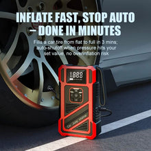将图片加载到图库查看器,3000A 21V Car Jump Starter & 150PSI Tire Inflator 2-in-1 Portable Compressor
