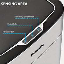Load image into Gallery viewer, Automatic Stainless Steel Sensor Trash Can – Hands-free Quiet Close & Odor-Control System