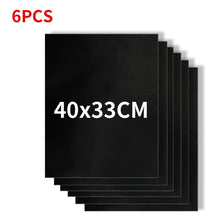 将图片加载到图库查看器,1-6pcs BBQ Grill Mat Non-stick Mat Heat Resistant Grill Mat Outdoor Baking Reusable Barbecue Party Mat 40x50cm Grill Accessories Barbecue Grill Mat Reusable Baking Mat BBQ Sheet Non-Stick for Electric Gas and Charcoal Barbecue Accessories
