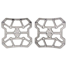 Load image into Gallery viewer, 1 Pair Aluminum Alloy Bicycle Clipless Pedal Platform Adapters For Bike Pedals Mountain Road Bike Accessories Universal Clipless Alloy Platform Adapters Cleats Pedal
