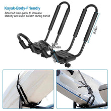 将图片加载到图库查看器,1-Pair: Universal J-Bar Kayak Carrier