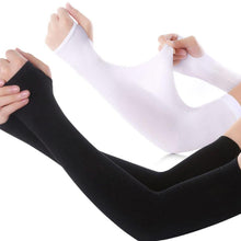Load image into Gallery viewer, 1 Pairs Arm Sleeves Warmers Sports Sleeve Sun UV Protection Hand Cover Cooling Warmer Running Fishing Cycling Sunscreen Sun Protection Arm Sleeves For Men Women Arm Cover For Cycling Outdoor Sports