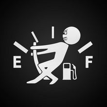 将图片加载到图库查看器,1 Pcs Funny Car Sticker Pull Fuel Tank Pointer To Full Hellaflush Reflective Vinyl Car Sticker Decal Funny High Gas Car Stickers, Reflective Gas Consumption Decal Heat & Water Resistant Fuel Gage Empty Stickers for Car Trucks Motorcycle SUV Van