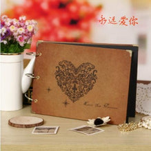 Load image into Gallery viewer, 10 Inch DIY Album Dandelion Series DIY Handmade Photo Albums for Lover Baby Wedding Stickers Scrapbooking Family Scrapbook Albums Family Anniversary Gift For Couple