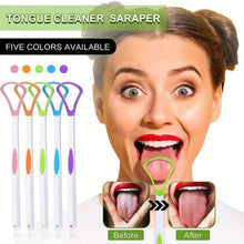 Load image into Gallery viewer, 10-Pack: 100% BPA Free Tongue Scrapers