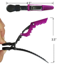 将图片加载到图库查看器,10-Pack: Alligator Styling Sectioning Clips