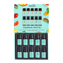 将图片加载到图库查看器,10-Pack: Fruity Fragrance Premium Aromatherapy Diffuser Oils Set For Candle & Soap Making