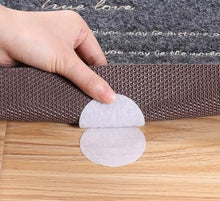 Load image into Gallery viewer, 10-Pairs: Anti Curling Carpet Tape Rug Gripper Velcro