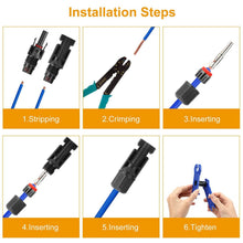 Load image into Gallery viewer, 10-Pairs: Solar Panel Connectors