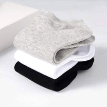 Load image into Gallery viewer, 10-Pairs: Women's Solid Color Ankle Socks