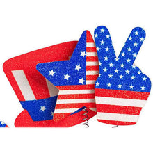 Load image into Gallery viewer, 10-Piece: Patriotic Head Boppers Headband