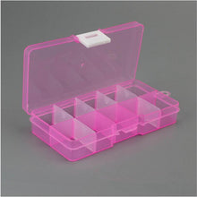 将图片加载到图库查看器,10 Slots Adjustable Plastic Jewelry Box Storage Case Craft Jewelry Organizer Beads Jewelry Making Jewelry Organizer Adjustable Storage Box Plastic Compartments Organizer for Jewelry