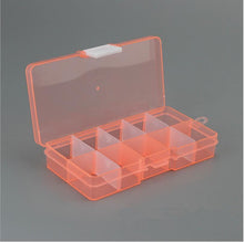 将图片加载到图库查看器,10 Slots Adjustable Plastic Jewelry Box Storage Case Craft Jewelry Organizer Beads Jewelry Making Jewelry Organizer Adjustable Storage Box Plastic Compartments Organizer for Jewelry