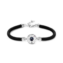 Load image into Gallery viewer, 100 Languages I Love You Couple Bracelets Braided Rope Bracelet Bangle Bracelet Languages Couple Bracelets For Boyfriend And Girlfriend Matching Love Bracelets For Couples I love You Gifts For Him And Her