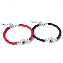 Load image into Gallery viewer, 100 Languages I Love You Couple Bracelets Braided Rope Bracelet Bangle Bracelet Languages Couple Bracelets For Boyfriend And Girlfriend Matching Love Bracelets For Couples I love You Gifts For Him And Her
