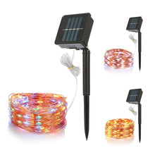 将图片加载到图库查看器,100 LEDs Solar String Lights