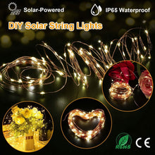 将图片加载到图库查看器,100 LEDs Solar String Lights