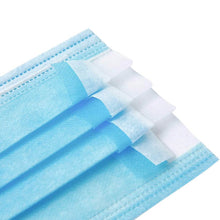 Load image into Gallery viewer, 100-Pack: 3 Layer Disposable Protective Face Masks