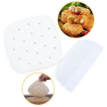 Load image into Gallery viewer, 100-Piece: Air Fryer Parchment Paper