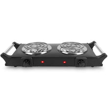 Load image into Gallery viewer, 1000W Electric Burner Portable Coil Heating Hot Plate Stove Countertop