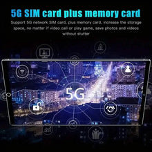 Load image into Gallery viewer, 10.1-Inch Smart 5G Tablet - Dual SIM Card Slots, 8GB RAM, 256GB Storage, 24MP+48MP Camera + More