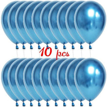 Load image into Gallery viewer, 10/20 Star Metallic Confetti Latex Transparent 12inch Balloons For Baby Shower Birthday Party Wedding Decoration