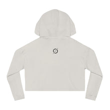 Load image into Gallery viewer, Cropped Hoodie Sweatshirt for Women with Cropped Design and Ribbed Cuffs