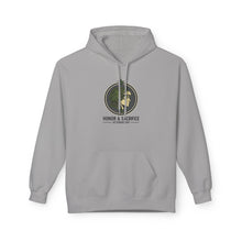 Load image into Gallery viewer, Fleece Hoodie - Honor & Sacrifice Design - Unisex