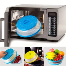 Load image into Gallery viewer, 10.5 inch Collapsible Food Plate Lid Cover