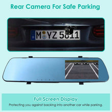 将图片加载到图库查看器,1080P Car DVR 4.3inches Dash Cam with 140° Angle Loop Recording