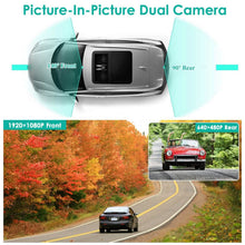 将图片加载到图库查看器,1080P Car DVR 4.3inches Dash Cam with 140° Angle Loop Recording