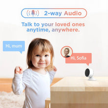 Load image into Gallery viewer, 1080P IP Wifi Camera Indoor Surveillance Camera Baby Monitor Mini Cam Home Security Webcam Motion Detection with Night Vision AIl Human Detection Activity Zone