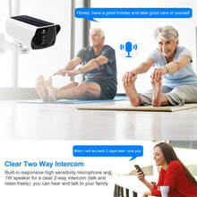 将图片加载到图库查看器,1080P Solar Powered Wifi IP Camera
