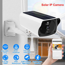 将图片加载到图库查看器,1080P Solar Powered Wifi IP Camera
