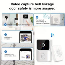 Load image into Gallery viewer, 1080P WiFi Smart Video Doorbell with HD Night Vision, Two-Way Audio with App Control