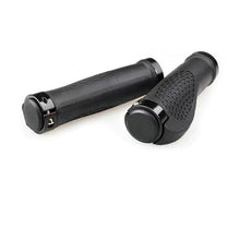 Load image into Gallery viewer, Bicycle Grip Handlebar End Cap Aluminium Alloy Lock Mountain Handle Bar Grip Bike Anti-Skid Rubber Bicycle Skid-Proof Grips New Generation Bike Handlebar Grip Soft Gel Inserts Shock Resistance Ergonomics Comfort Design