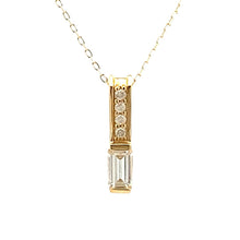 Load image into Gallery viewer, .06ct Zircon Diamond Fashion Pendants 10KT Yellow Gold